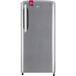 LG 201 L 3 Star | Direct Cool Single Door Refrigerator | Fast Ice Making | GL-B211HPZD | Shiny Steel