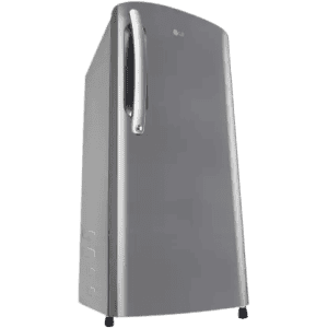 LG 201 L 3 Star | Direct Cool Single Door Refrigerator | Fast Ice Making | GL-B211HPZD | Shiny Steel