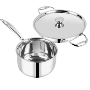 IMPEX TKM2016 |  Triply Stainless Steel | 3 Pcs  | Cookware Set