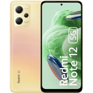 REDMI Note 12 5G | 128 GB/4 GB RAM | Sunrise Gold