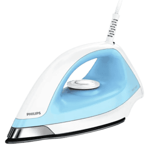 Philips Dry Iron | 1100 W | White & Blue | GC157/02