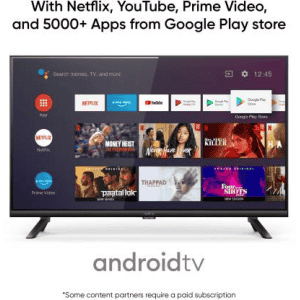 Realme | 108 cm (43 inch) | Full HD LED Smart Android TV | ( 1 + 1 ) Year Warranty