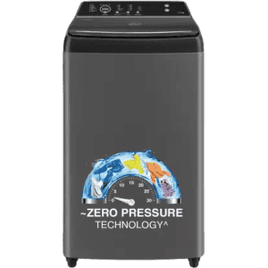 Godrej With Flexi Wash Technology And Soft-Close Lid Washing Machine | Fully Automatic Top Load | 7.5 kg | 5 Star | Black | WTEON VLVT 75 5.0 FDTN MTBK