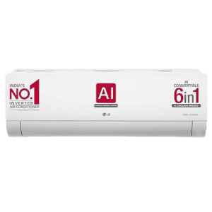 LG | 1 Ton | 5 Star | Rs-Q14Ynze | Ai Dual Inverter Split Ac | White