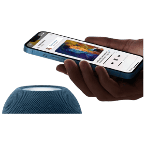 Apple with Siri Assistant Smart Speaker | Blue