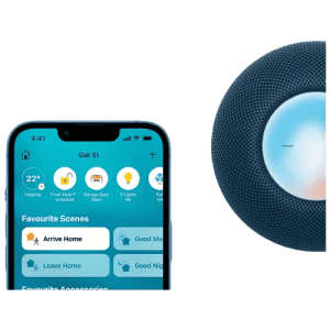 Apple with Siri Assistant Smart Speaker | Blue