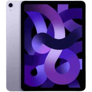 Apple iPad Air | 5th Gen | 64 GB ROM  | 27.69 cm (10.9 inch) | Wi-Fi Only | Purple | MME23HN/A