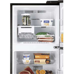 LG | GL-S262SESX | 246 L | Frost Free Double Door 3 Star Convertible Refrigerator with Inverter Compressor, Express Freeze & Multi Air Flow | Ebony sheen
