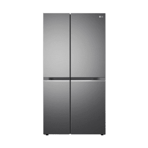 LG | GL-B257EPZ3 | 650 Litres | Convertible Side By Side Refrigerator | Shiny Steel