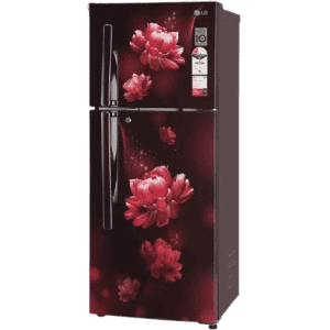 LG 260 L Direct Cool Double Door 2 Star Refrigerator  | GL-S292RSCY |  Scarlet Charm |