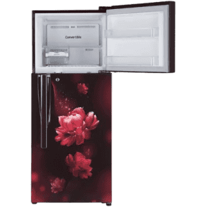 LG 260 L Direct Cool Double Door 2 Star Refrigerator  | GL-S292RSCY |  Scarlet Charm |