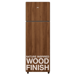 Godrej  Double Door Refrigerator |  Frost Free Inverter | RT EONVOGUE 280B  | 244 L | 2 Star |  Walnut Wood