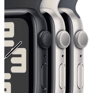 Apple Watch SE | GPS + Cellular 40mm Starlight Case & Starlight Sport Band | Starlight Sport Strap