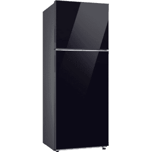Samsung 465 L | Bespoke Optimal Fresh+ Digital Inverter  Frost Free Double Door WiFi Embedded Refrigerator | RT51CB662A22TL | Clean Black Glass