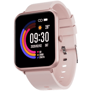 Fire-Boltt Ninja Call Pro Smart Watch Dual Chip Bluetooth Calling | Pink