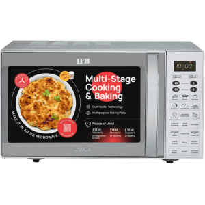 IFB Convection Microwave Oven | 25 L | Metallic Silver