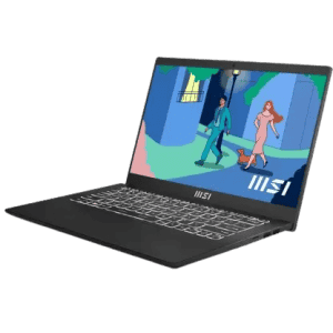 MSI Modern 14 C11M-031IN Thin and Light Laptop | 14 Intel Core i3 11th Gen 1115G4 | 8 GB/512 GB SSD/Windows 11 Home | Classic Black