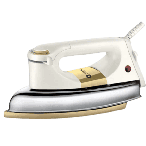 Orient Electric Kratos Heavy Weight Dry Iron | 1000 W | Ivory