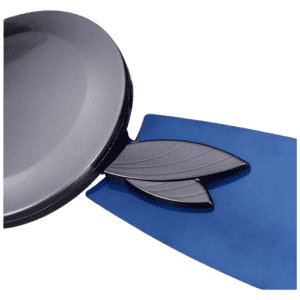 Usha Bloom Magnolia 1250mm wattage 78 Goodbye Dust Ceiling Fan with Anti Dust Feature | Sparkle Grey and Blue