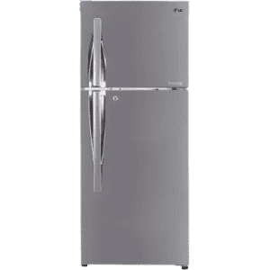 LG Frost Free Double Door Convertible Refrigerator | 2 Star | 242 L |  GL-T292RPZY | Shiny Steel
