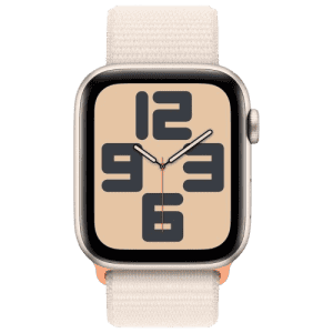 APPLE | SE 2ND GEN | 44MM | GPS | STARLIGHT ALUMINIUM | MRE63HN/A | STARLIGHT SPORT LOOP | WATCH