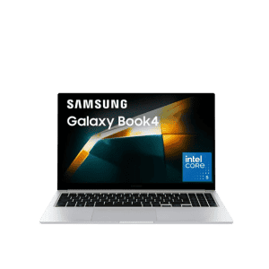 SAMSUNG Galaxy Book4 |  Intel Core 5 120U | Thin and Light  | 16GB | 512 GB SSD | 15.6 Inch | Silver | NP750XGK-LS2IN