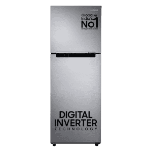 Samsung Digital Inverter Frost Free Double Door Refrigerator | 236 L | 3 Star | Elegant Inox | RT28C3053S8/HL