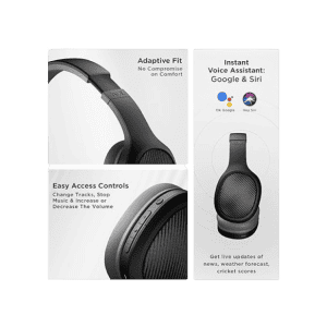 boAt Rockerz 460 Headset | 30 Hours Playback | Beast Mode | ENx Technology | Active Black