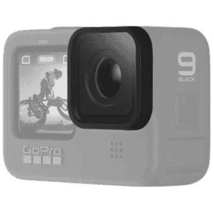 GoPro Camera Lens Replacement Cover For Hero9 Black | Easy to Remove and Replace | ADCOV-001 | Black