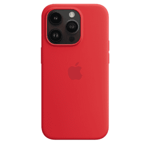 Apple iPhone 14 Pro Silicone Case with MagSafe | Red
