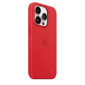 Apple iPhone 14 Pro Silicone Case with MagSafe | Red