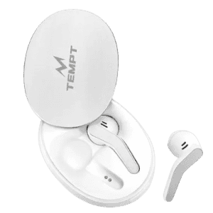 TEMPT Glider True Wireless Stereo with OxyAcoustics Pure Sound Technology Bluetooth Gaming Headset | White