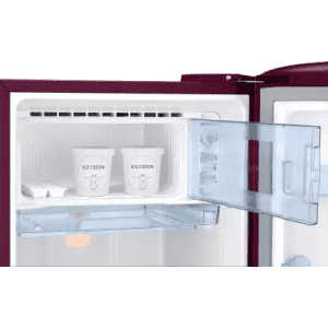 SAMSUNG 183 L | Direct Cool Single Door 2 Star Refrigerator | RR20C1812R8/HL | Blooming Saffron Red