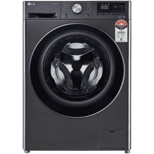 LG Washing Machine | FHP1208Z9B | 8 kg | Fully Automatic Front Load with In-built Heater | Black