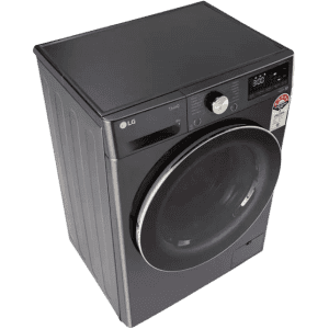 LG Washing Machine | FHP1208Z9B | 8 kg | Fully Automatic Front Load with In-built Heater | Black