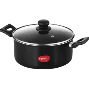 Pigeon Non stick Cake Pot Pot with Lid | 22 cm | 3.8 L capacity | Aluminium