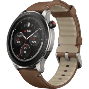 AMAZFIT GTR 4  Smartwatch | A2166 | Brown Strap