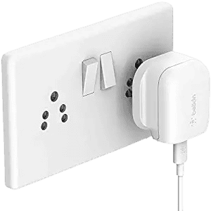 Belkin Type C Adapter  | 18W USB | White