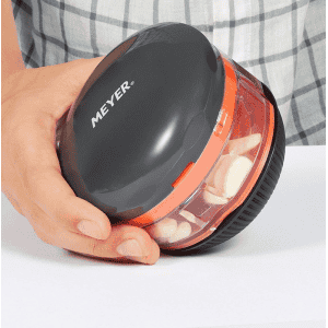 Meyer Kitchen Hacks Mini Handy Chopper | All In One Chopper | 125Ml | Orange