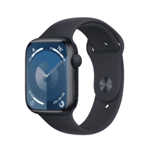 Apple Watch Series 9 GPS | 45mm | Midnight Sport Band | M/L | Midnight Aluminium Case | MR9A3HN/A