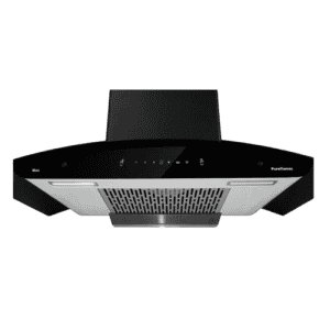 Pureflames MAX 90 Wall Mount Chimney | Black