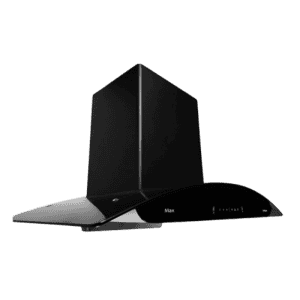 Pureflames MAX 90 Wall Mount Chimney | Black