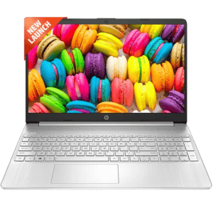 HP Ryzen 5 Hexa Core 5500U | 8 GB/512 GB SSD/Windows 11 Home |15s- eq2144au | Thin and Light Laptop | 15.6 inch | Natural Silver