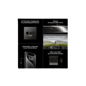 Apple iPhone 15 Pro | 1 TB | White Titanium