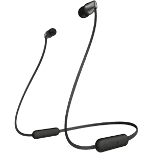 Sony Wireless in-Ear Headphones | WI-C310 | 15 Hours Battery Life | Black