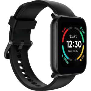 realme TechLife Watch S100 Smartwatch | 1.69 inch HD Display | Black Strap