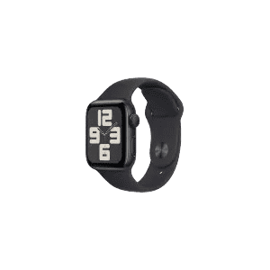 Apple Watch SE | GPS + Cellular 40mm Midnight Case & Midnight Sport Band | Midnight Strap