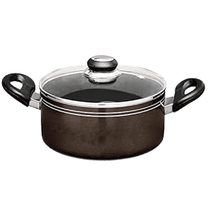 Blueberrys Ruby 8 Liter 30cm Nonstick Aluminum Induction Based Biriyani Pot with Lid