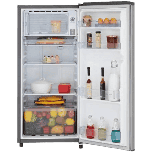 Whirlpool 184 L | Direct Cool Single Door 2 Star Refrigerator | 72500 205 IMPC PRM 2S |  ARCTIC STEEL