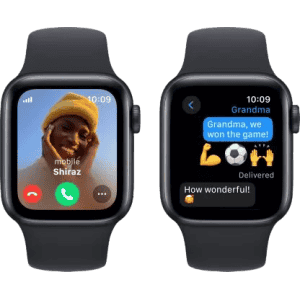 Apple Watch SE | GPS + Cellular 40mm Midnight Case & Midnight Sport Band | Midnight Strap